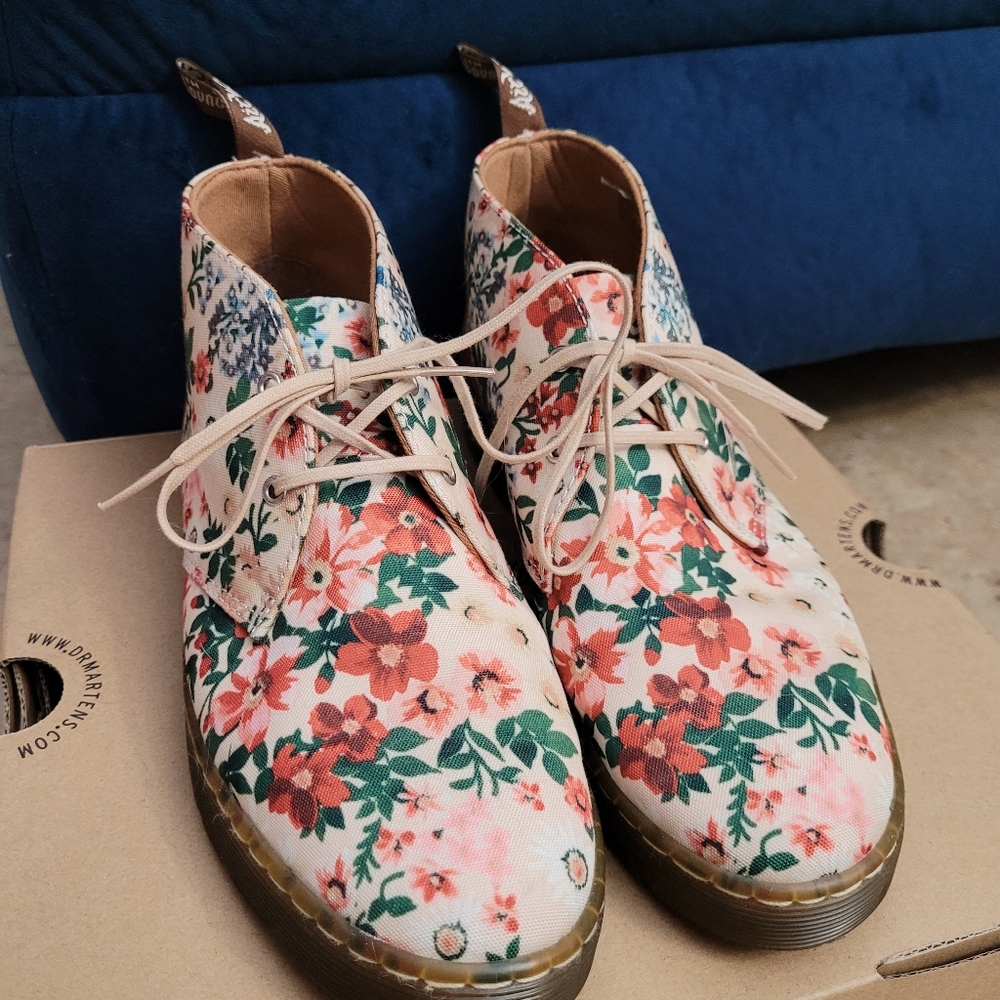 Dr Martens Daytona Secret Garden Canvas Floral